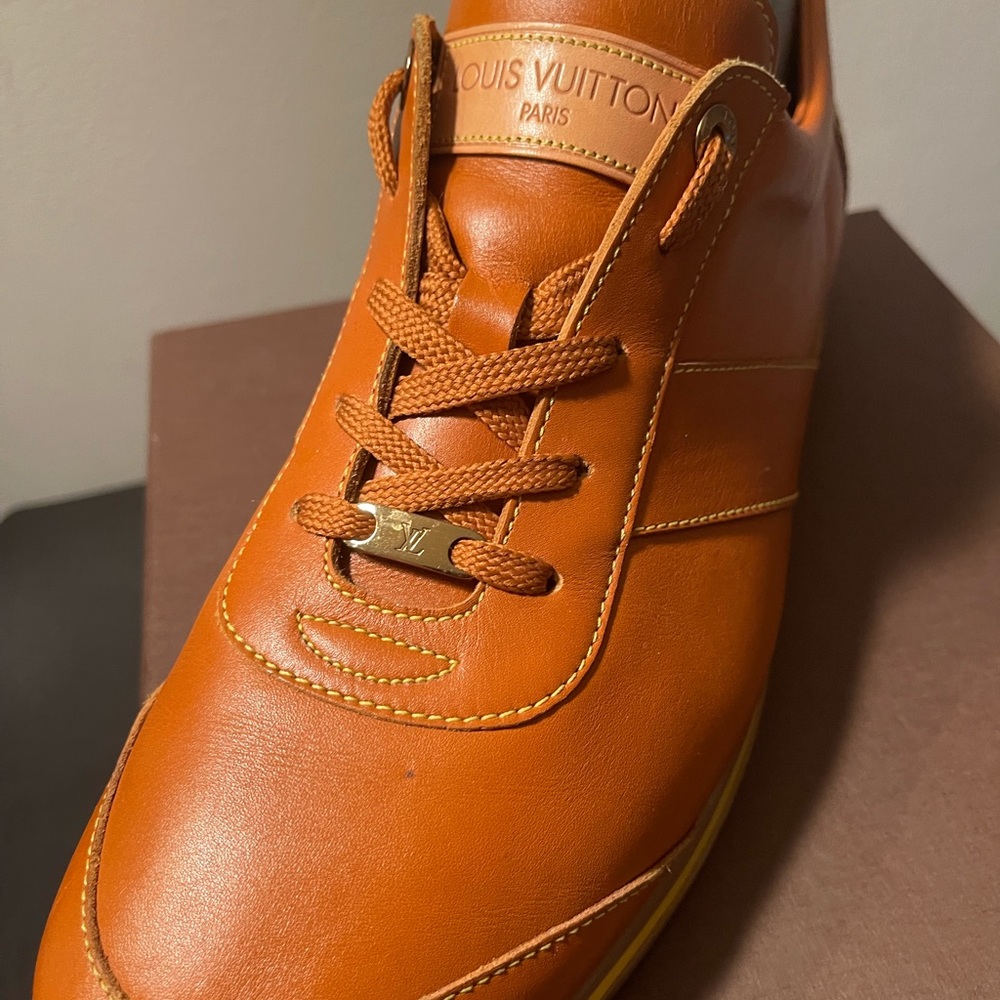 Louis Vuitton Leather Vintage Sneaker/ Shoe